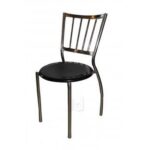 Chayrs Black Fix Not Adjustable Without Arm Chair & SS Legs