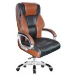 Chayrs Revolving Adjustable Boss Chair in Nylon Base