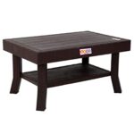 Avro Brown Foldable Plastic Dining Table  