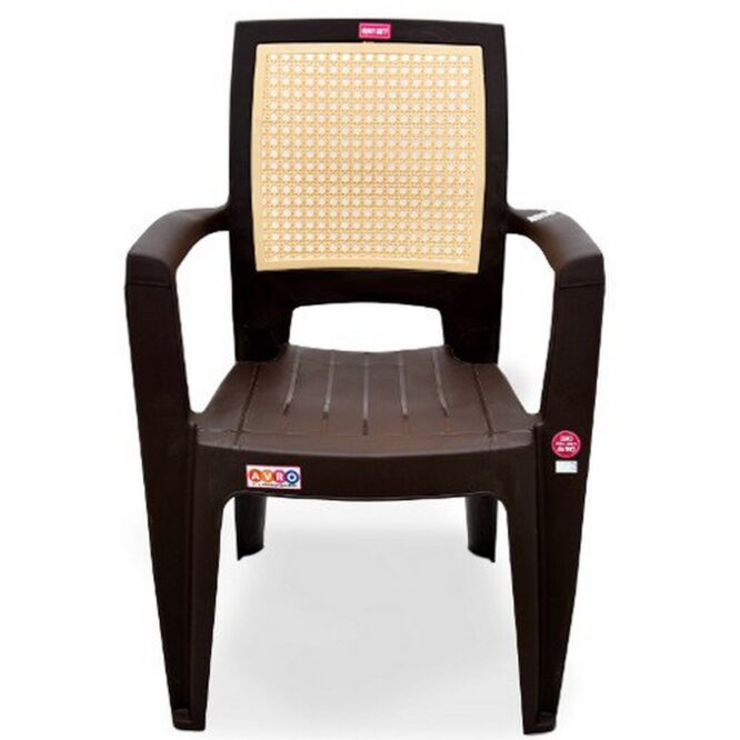 Baby Blue Comfort Plastic Chair Standard Size