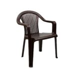 Highway Brown Plastic Chair with 1 Year Guarantee 