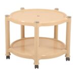 Avon Cream Colour Standard Round Plastic Table